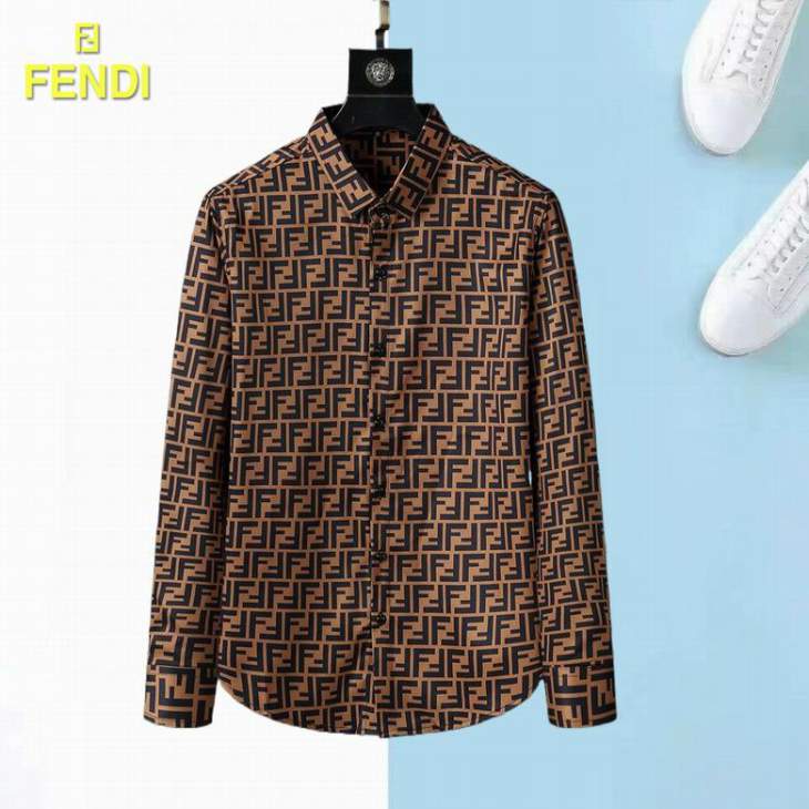 Picture of Fendi Shirt Long _SKUFendiM-3XL12yn4326233